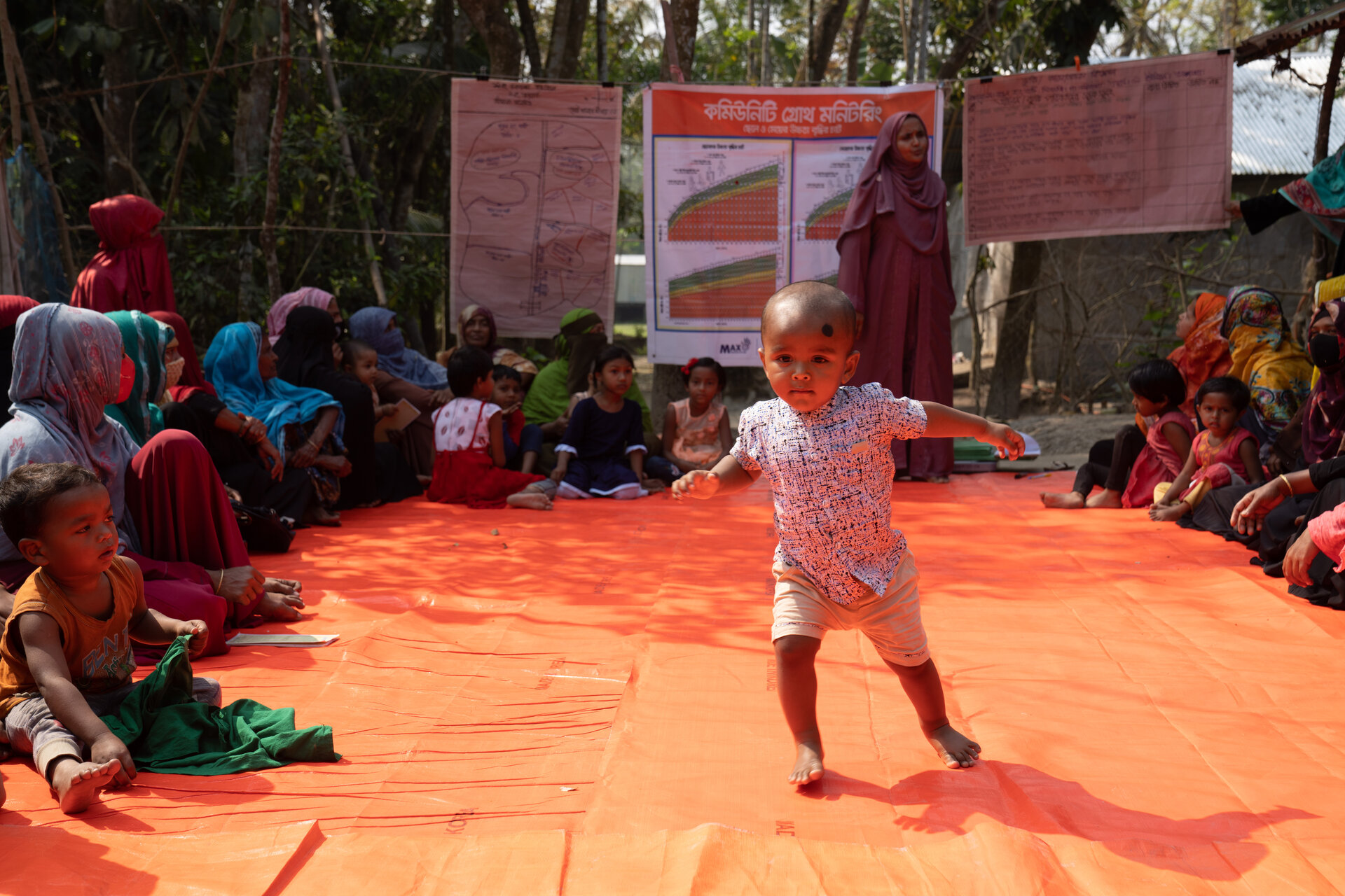 Child from Max Foundation program