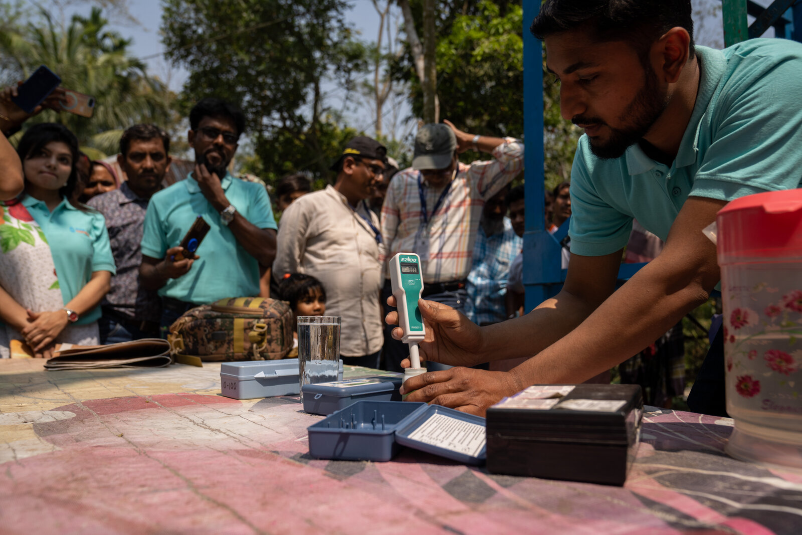 Health program field visit